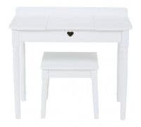 Childerns Dressing Table And Stool