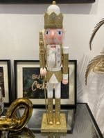 Christmas Nut Cracker Gold 24