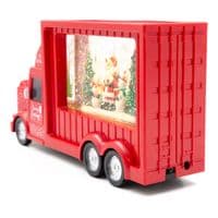 Christmas Red Truck With LED Spinning Glitter  🎅🎄