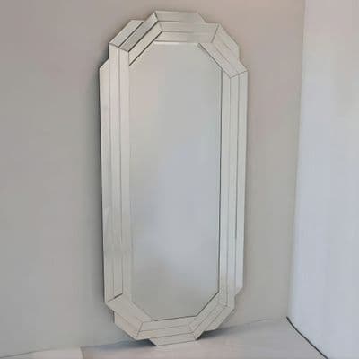 Classic Venetian Spiral Frame Full Length Wall Mirror 80x180cm