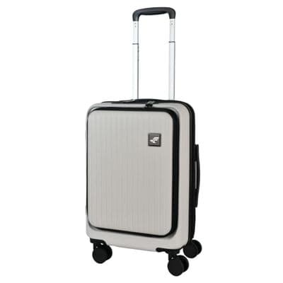 Cream Charging Cabin Case - Hardshell Carry On Suitcase with USB Port