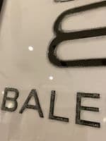 Crown Balenciaga Black Crystal Wall Art Mirror Frame