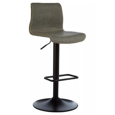 Dalston Set Of Two High Back Ash Bar Stools – Home Luxe Interior