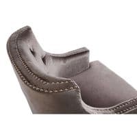 Darlington Grey Velvet Chair- Home Luxe Interior