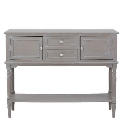 Delia 2 Drawer 2Door Sideboard With Shelf Taupe