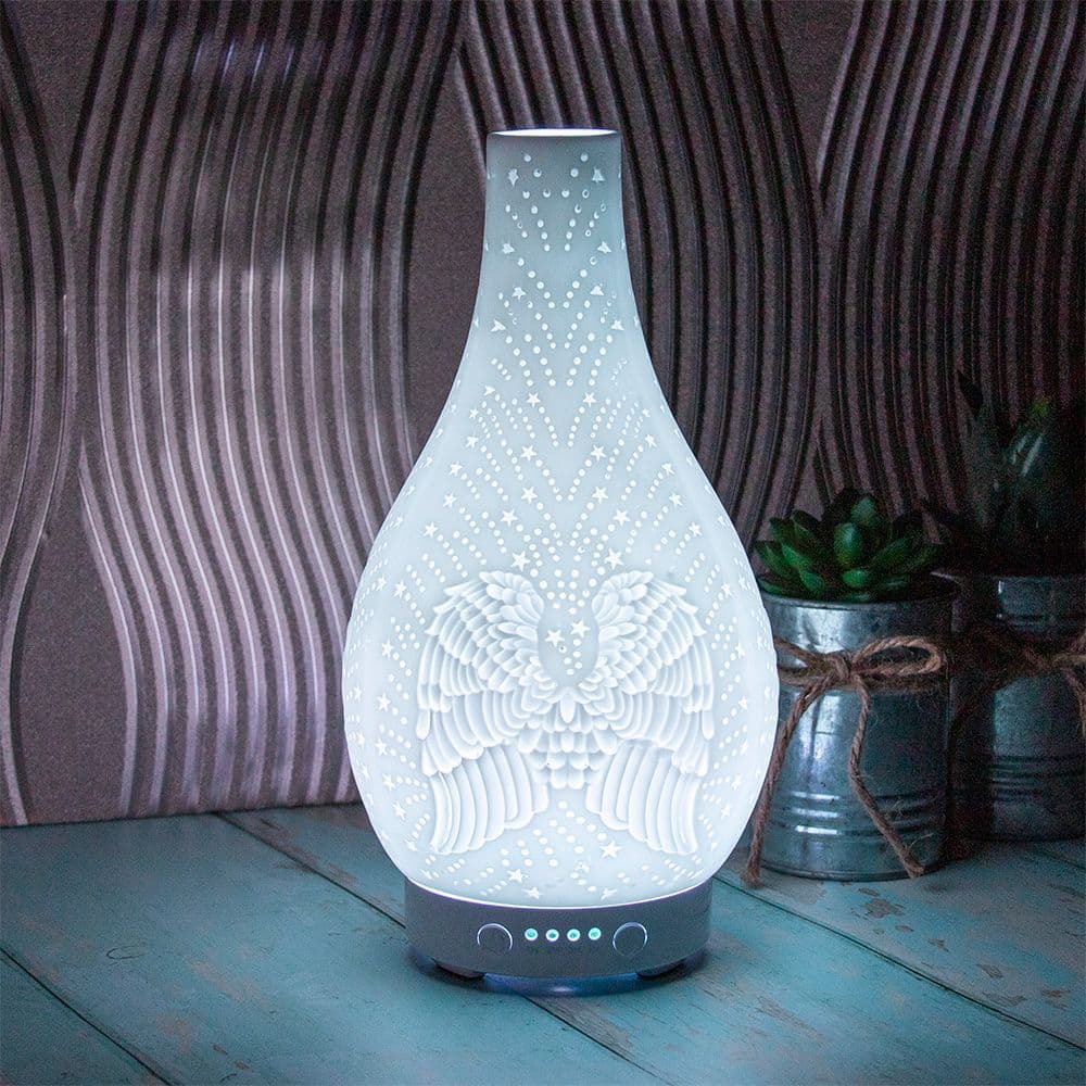 Desire Aroma Humidifier LED Angel Wings