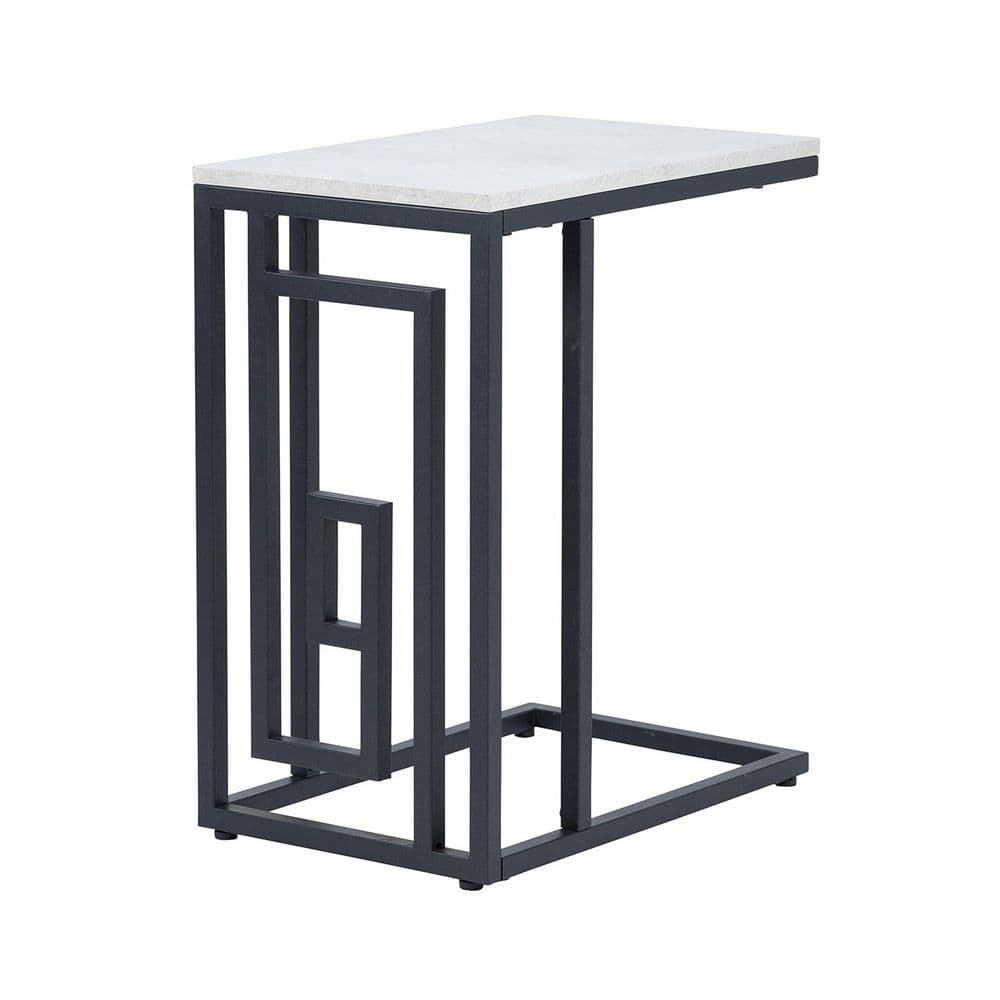 Devon Grecian Design Black and Grey Sofa Table