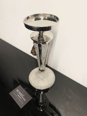 Diamante Silhouette Candle Holder Medium