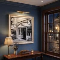 Dior Fashion Champagne Step Frame 70x70cm Luxury Wall Art Home Decor