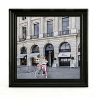 Dior Joaillerie Black Step Frame Luxury Wall Art 70x70cm Home Decor