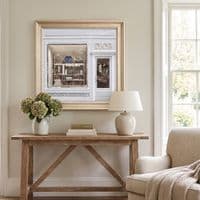 Dior Maison Boutique Champagne Step Frame 70x70cm Luxury Wall Art