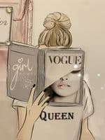 Dior Pink Perfume Bottle Wall Art Mirror Frame