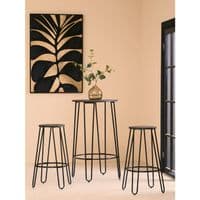 District 3Pc Bar Table and Stool Set – Home Luxe Interior