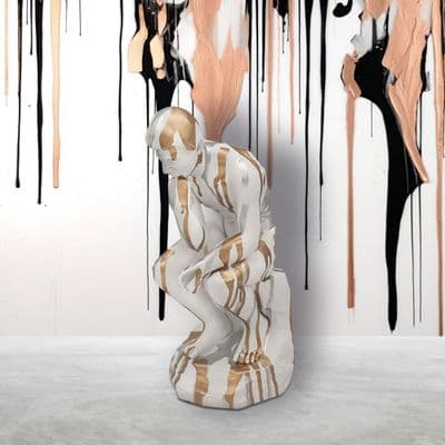 DRIP ART THINKER STATUE