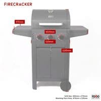 Fogo & Chama Firecracker | 3 Burner Gas BBQ