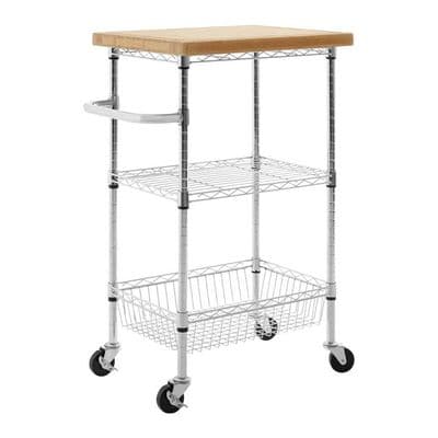 Frankfurt 3 Tier Kitchen Trolley – Home Luxe Interior