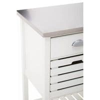 Frankfurt Cream Kitchen Trolley – Home Luxe Interior