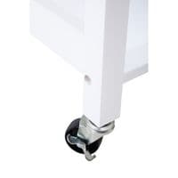 Frankfurt White Kitchen Trolley – Home Luxe Interior