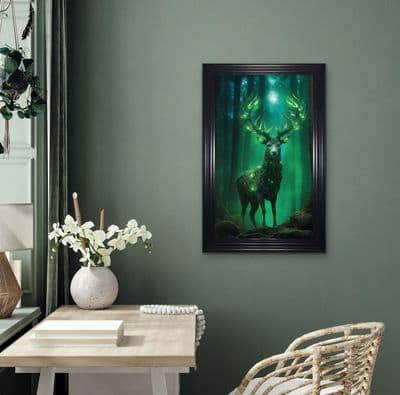 French Velvet Angel of the Forest - Home Luxe Interior
