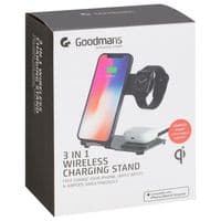Goodmans 3-in-1 Wireless Charging Stand