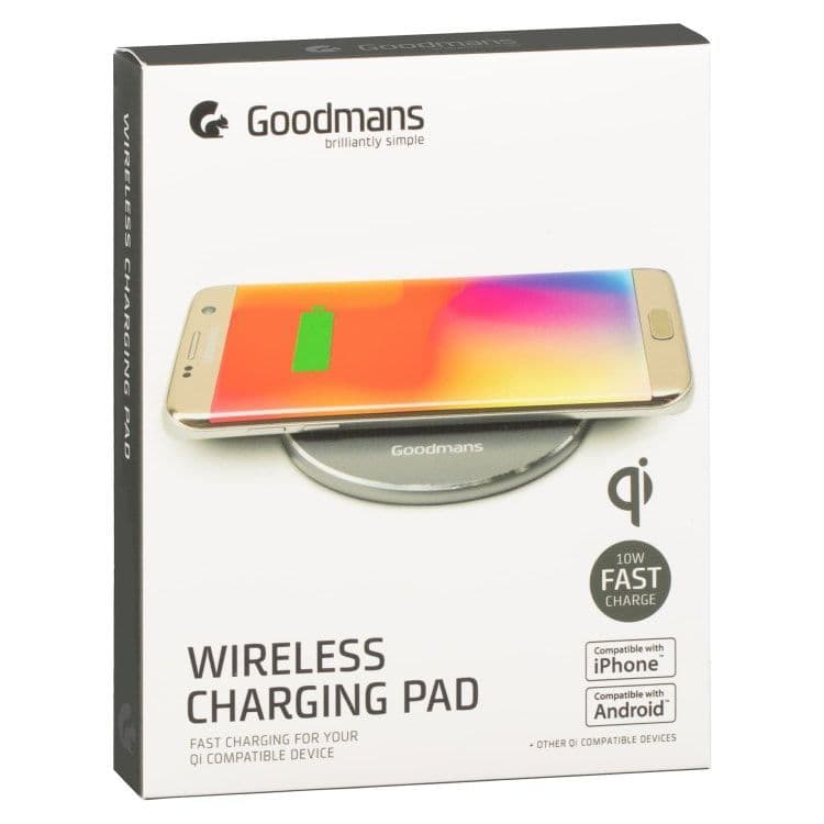 Goodmans Metallic Wireless Charging Pad