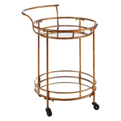 Hadley 2 Tier Serving Trolley – Home Luxe Interior