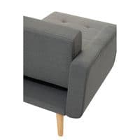 Hansa Hagen Grey Large Corner Sofa Bed – Home Luxe Interior