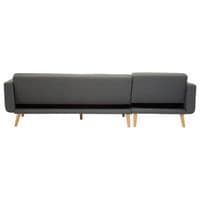 Hansa Hagen Grey Large Corner Sofa Bed – Home Luxe Interior