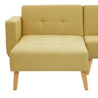 Hansa Hagen Olive Large Corner Sofa Bed – Home Luxe Interior
