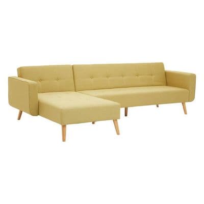 Hansa Hagen Olive Large Corner Sofa Bed – Home Luxe Interior