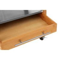 Harlow Bamboo Four Drawer Kitchen Trolley – Home Luxe Interior