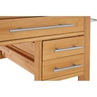 Harlow Bamboo Four Drawer Kitchen Trolley – Home Luxe Interior