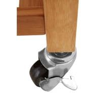 Harlow Bamboo Kitchen Trolley – Home Luxe Interior