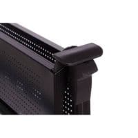 Harlow Black Rectangular Folding Kitchen Trolley – Home Luxe Interior