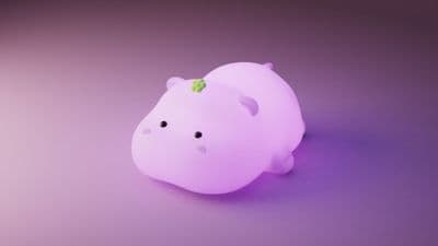 Hattie The Hippo Lumi Buddy Nightlight  🦛✨