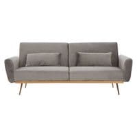 Hatton Grey Velvet Sofa Bed – Home Luxe Interior