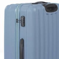 Havana 55cm Cabin Hard Shell Suitcase - Blue Travel Luggage