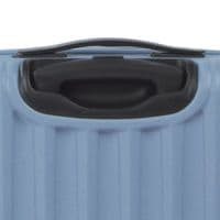 Havana 55cm Cabin Hard Shell Suitcase - Blue Travel Luggage