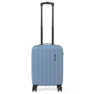 Havana 55cm Cabin Hard Shell Suitcase - Blue Travel Luggage