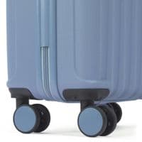 Havana 68cm Medium Hard Shell Suitcase - Blue Travel Luggage