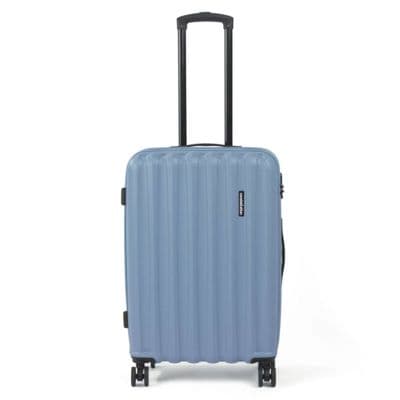 Havana 68cm Medium Hard Shell Suitcase - Blue Travel Luggage