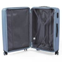 Havana 78cm Large Hard Shell Suitcase - Blue Travel Luggage