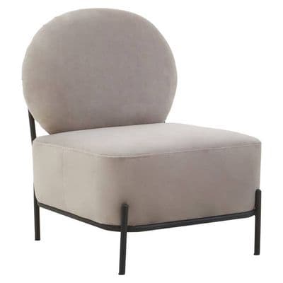 Haya Mink Velvet Chair – Home Luxe Interior
