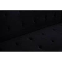Hayton Black Velvet Sofa Bed – Home Luxe Interior