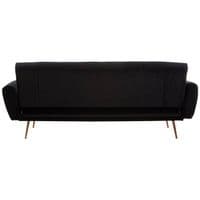 Hayton Black Velvet Sofa Bed – Home Luxe Interior