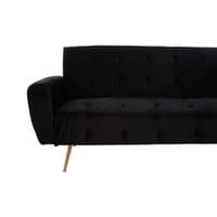Hayton Black Velvet Sofa Bed – Home Luxe Interior