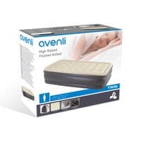 High Raise Single Airbed & Built In Pump