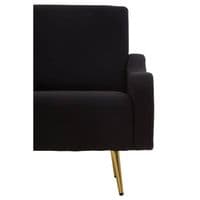 Holli Black Armchair - Home Luxe Interior