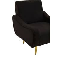 Holli Black Armchair - Home Luxe Interior