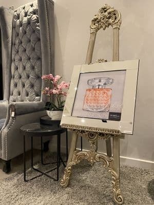 Jimmy Choo Blossom Perfume Wall Art Mirror Frame